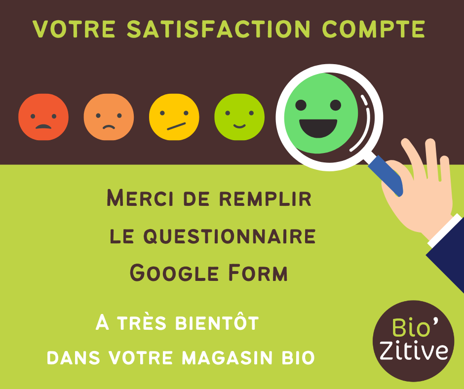 You are currently viewing Votre satisfaction compte