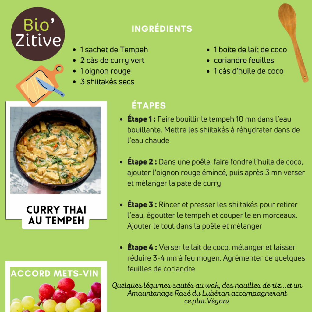 CURRY THAI RECETTE