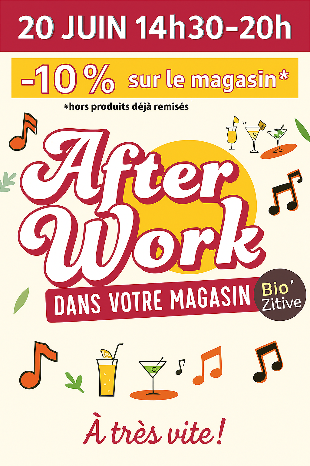 You are currently viewing AFTER WORK vendredi 20 juin